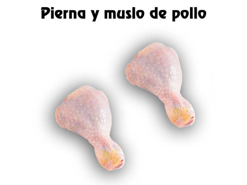 Pierna y muslo de pollo 1
